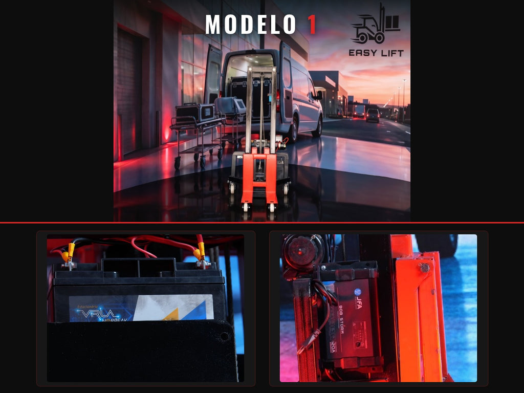 Empilhadeira Portátil 300KG Easy Lift Modelo 1
