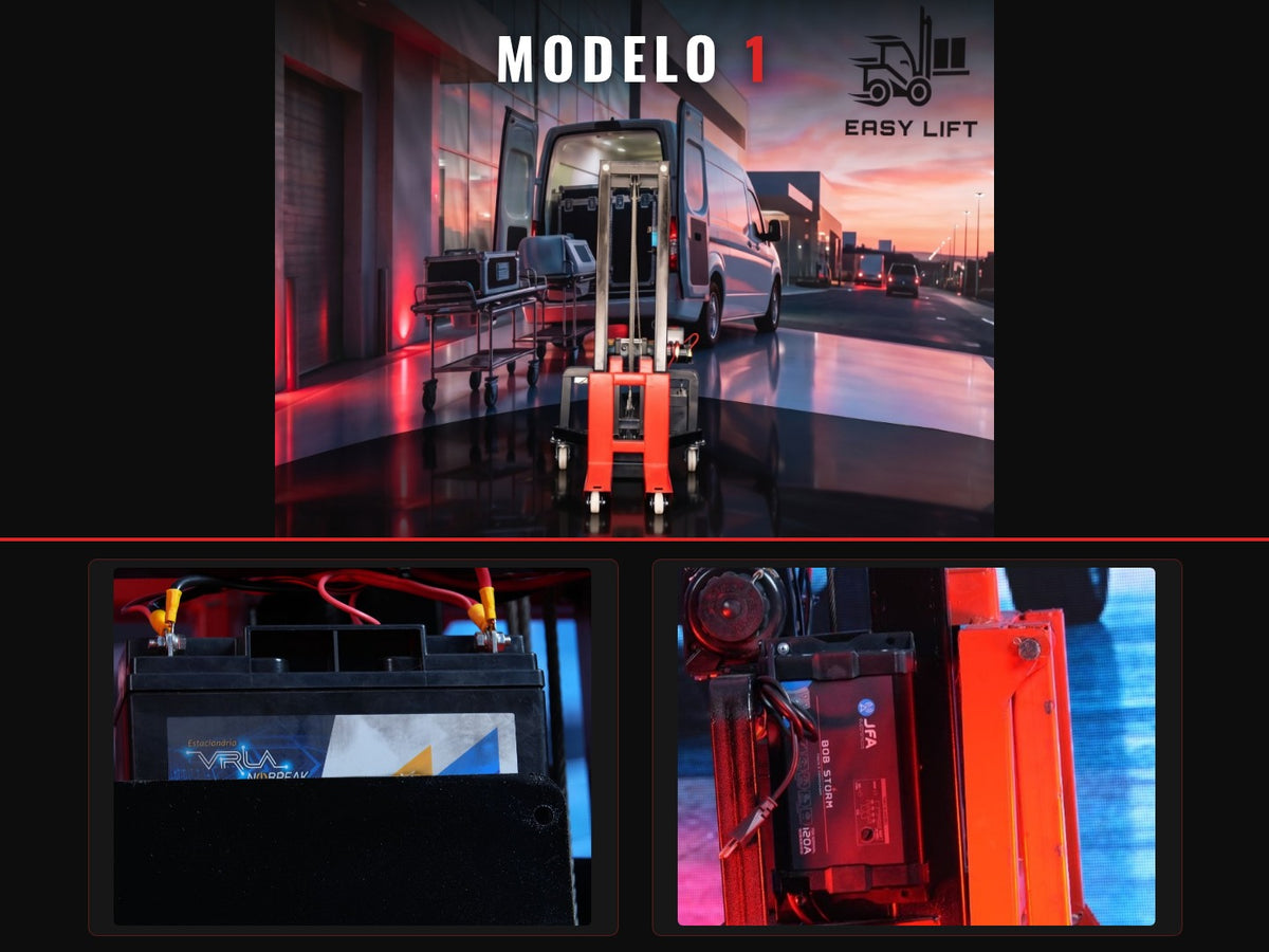 Empilhadeira Portátil 300KG Easy Lift Modelo 1