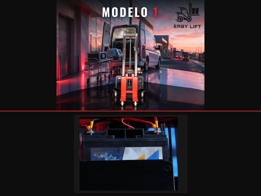 Empilhadeira Portátil 300KG Easy Lift Modelo 1