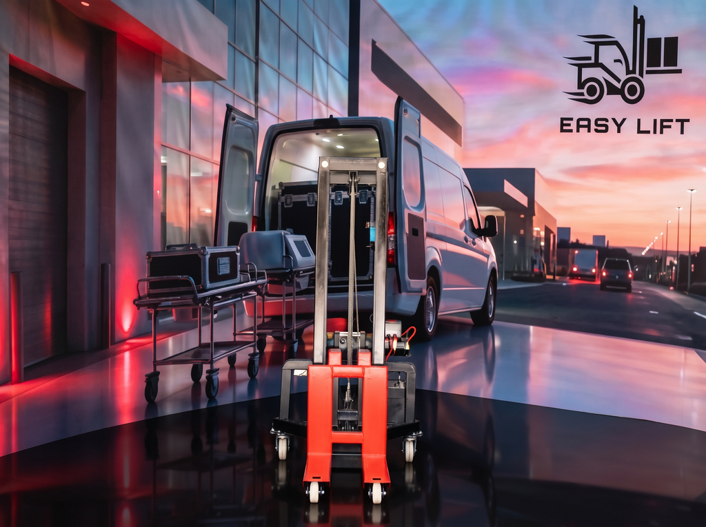 Empilhadeira Portátil 300KG Easy Lift Modelo 1