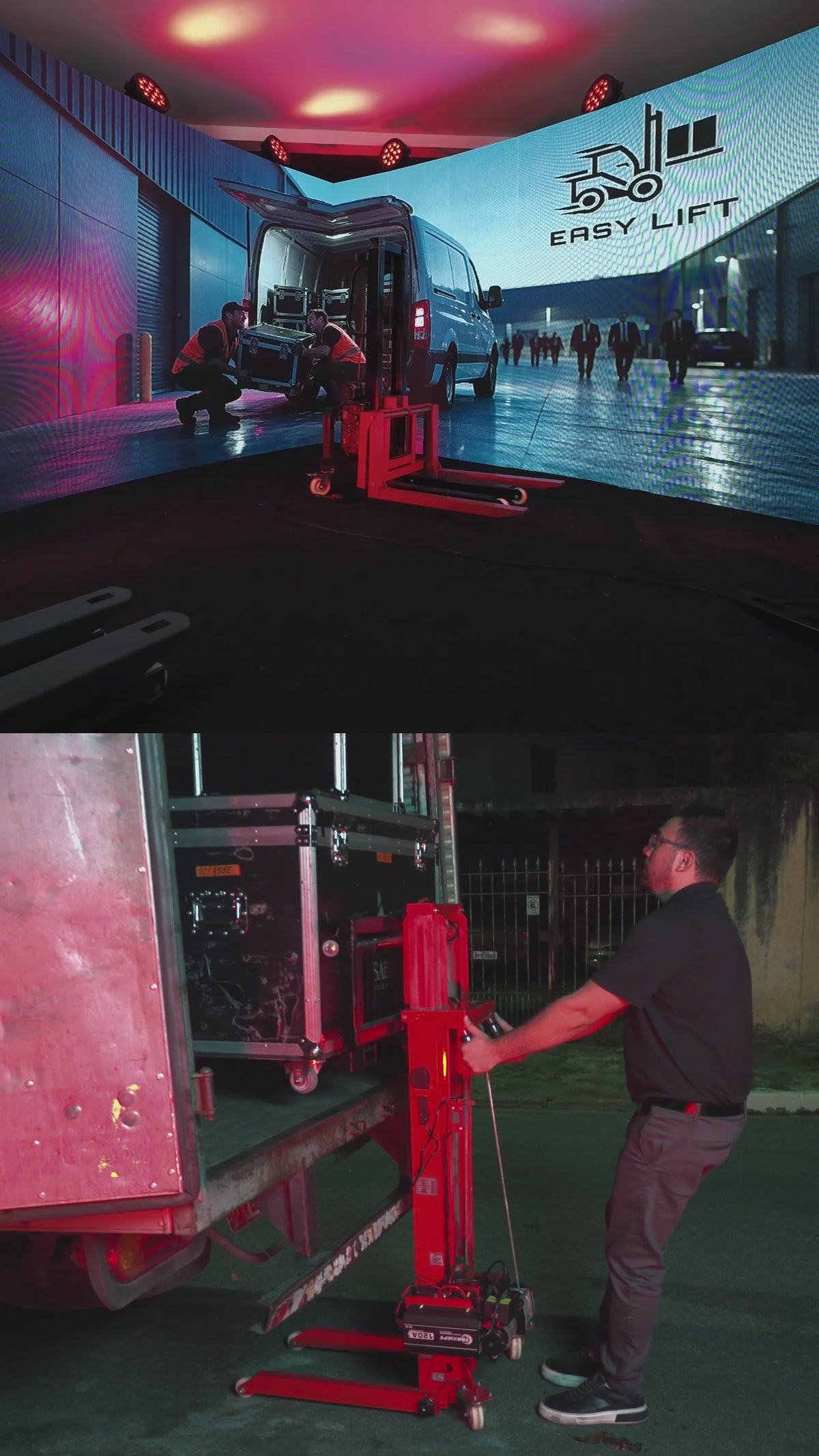 Easy Lift Empilhadeira Portátil 300-400 KG Modelo 3