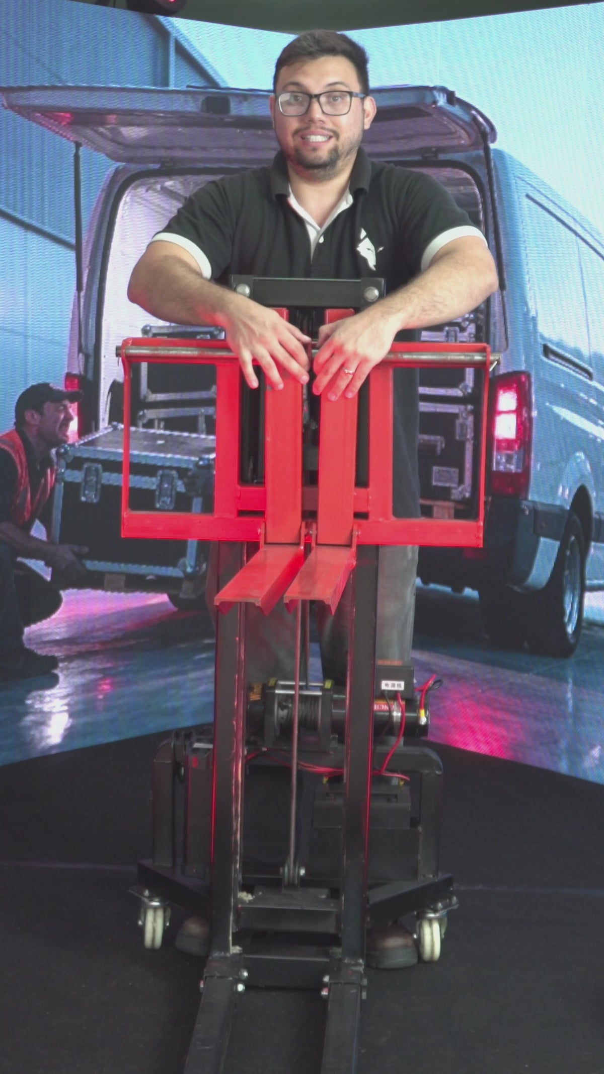 Easy Lift Empilhadeira Portátil 300KG Modelo 2